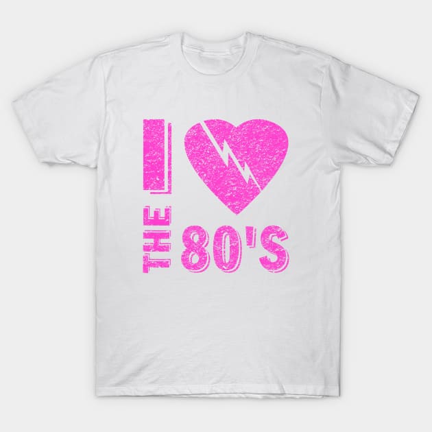 I love The 80'S 80's 90's Costume Party T-Shirt by cedricchungerxc